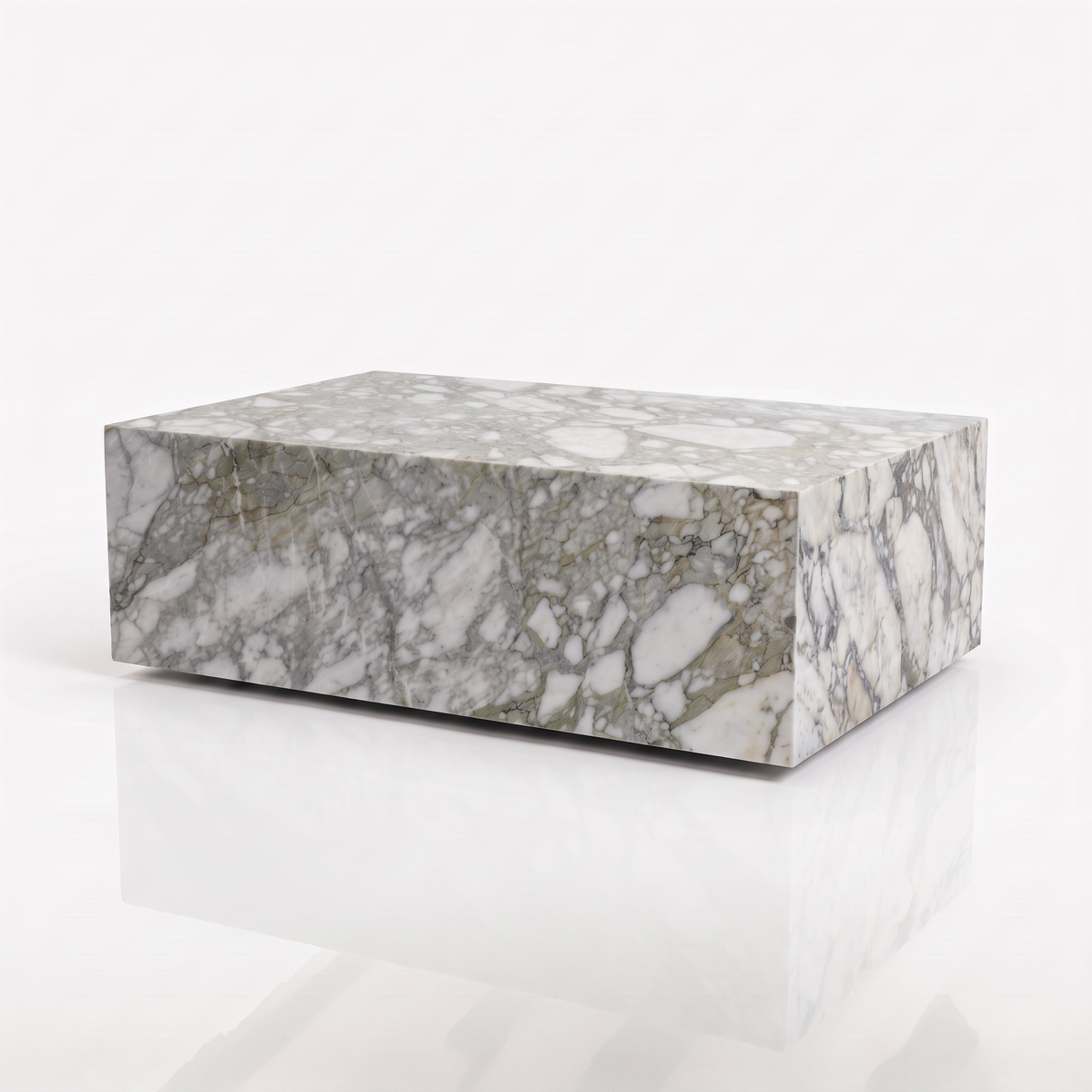 Calacatta Green Mermer Orta Sehpa